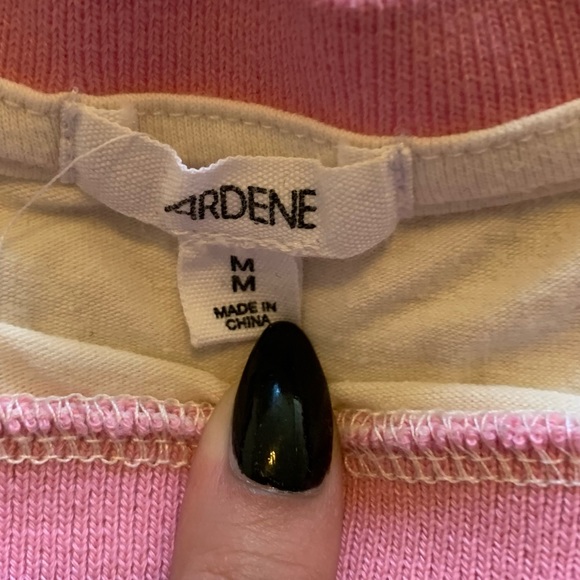 Cropped Multicoloured “Logo” top from Ardene - Picture 2 of 3